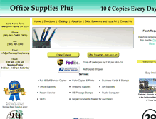 Tablet Screenshot of officesuppliesplus.org